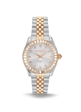 Roccobarocco Orologio - Skater – Donna Water Resistant Argento Oro Rosa