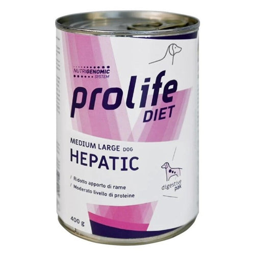 Prolife Veterinary Hepatic Medium Large mangime umido Cani 400gr
