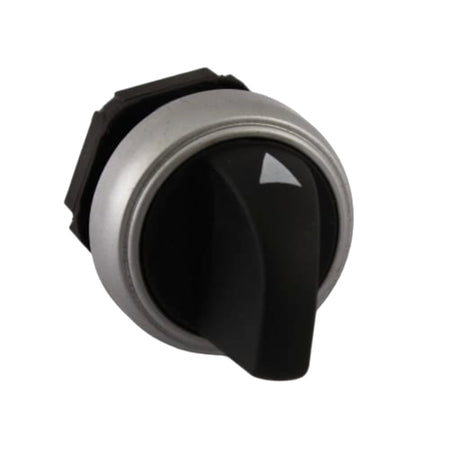 Selettore a Leva 22mm Cromato Nero 3 Posizioni Corto Serie Platinum