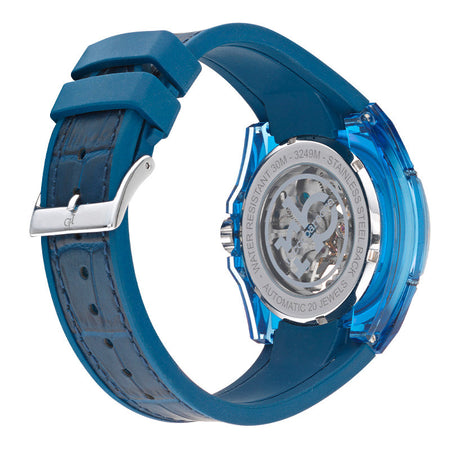 Roccobarocco - Orologio Automatico Unisex Next Orbit Blu-Argento