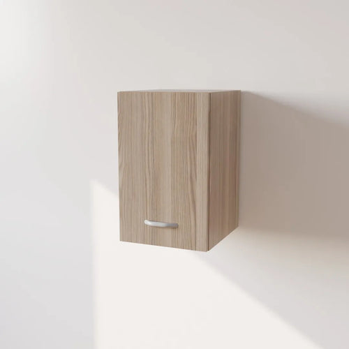 Pensile in Legno Nobilitato di Colore Olmo con un Anta altezza 48 cm