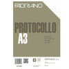 Protocollo 1Rigo C/Margine 200Fg 60Gr F.To A3 Chiuso (21X29,7Cm Fabriano