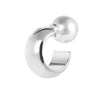 Marlù   Orecchino a lobo a cerchietto 1,8cm con chiusura perla