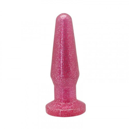 Butt plug Kit Anale Timeless Glitter Pink taglia S e M