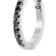 Marlù Orecchino a cerchio 1,7cm con zirconi