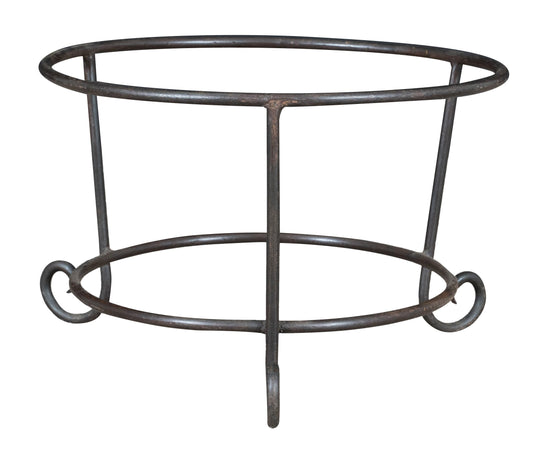 Biscottini Biscottini Base Portavasi Ferro Forgiato a Mano per Interni Giardino 30x45x45