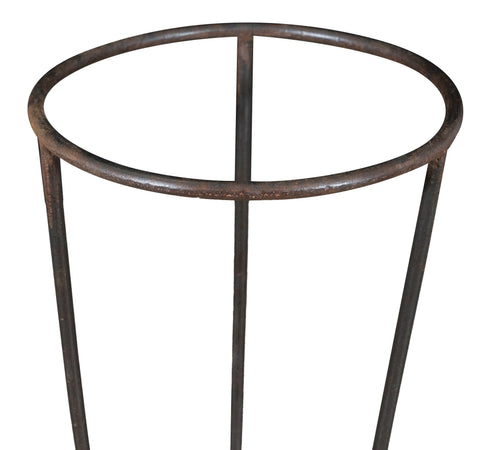 Biscottini Biscottini Base Portavasi Ferro Forgiato a Mano 75x30x30 Versatile Esterno