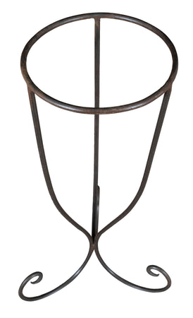 Biscottini Biscottini Base Portavasi Ferro Forgiato a Mano 75x30x30 Versatile Esterno