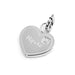 Marlù Charm cuore nipote con zircone