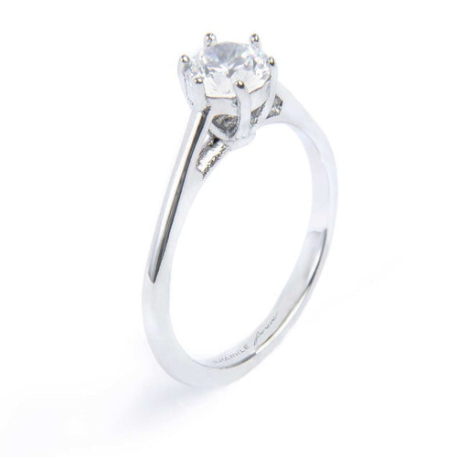 Marlù   Anello solitario zircone 5,25mm