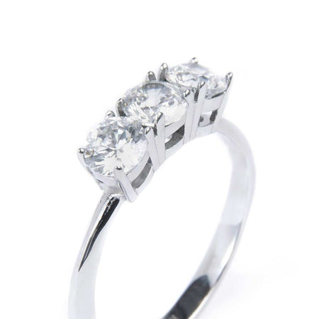 Marlù   Anello trilogy con zircone 4,25mm