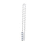 Marlù Orecchino pendente catena cutting cross e pendente con zirconi