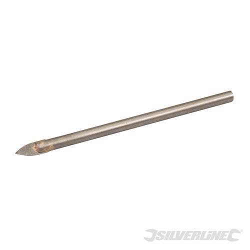 Punta al carburo di tungsteno da trapano a codolo circolare per tegole e vetro silverline Silverline