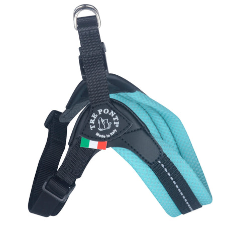 Pettorina Tre Ponti Easy Fit Sottopancia Regolabile Menta per Cani