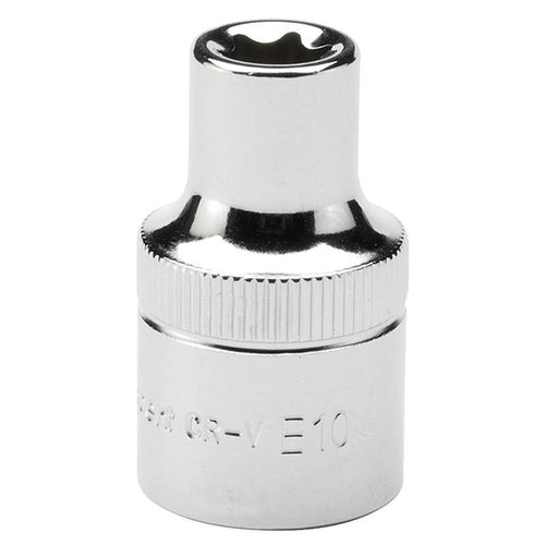 Bussola innesto Tx-Star torx E10 1/2 acciaio cromo Draper Draper tools