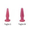 Butt plug Kit Anale Timeless Glitter Pink taglia S e M