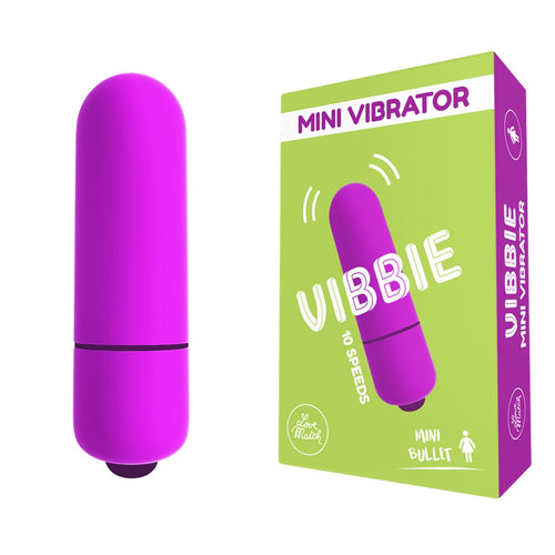VIBBIE Mini vibratore bullet clitorideo Viola Love Match
