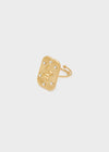 Anello serpente +pietre acc.ino oro