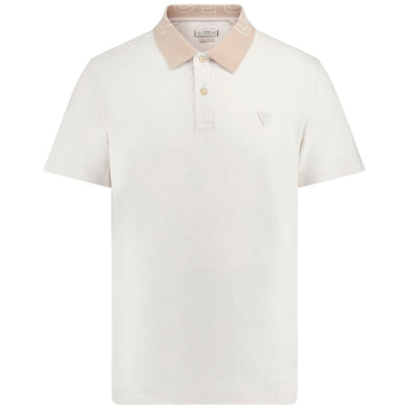 Guess maglietta polo bianca Nolan M5GP66 J1314 G011 Polo Guess