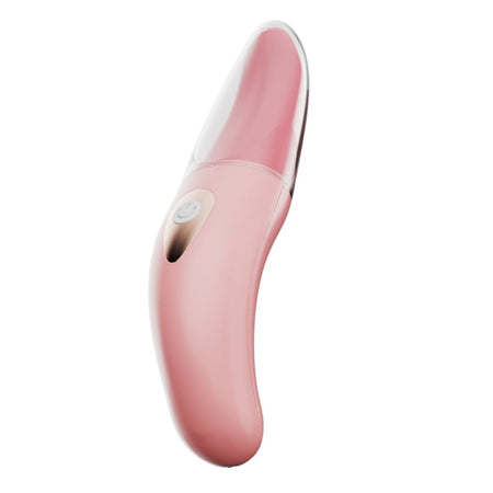 Stimolatore vibratore con lingua vibrante per la stimolazione intima del clitoride lei donna