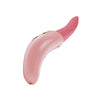 Stimolatore vibratore con lingua vibrante per la stimolazione intima del clitoride lei donna