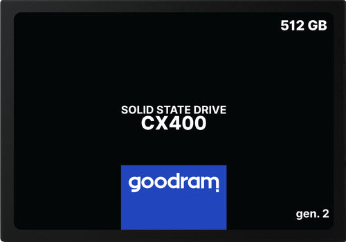 Goodram cx400 gen.2 512 gb 2.5\ serial ata iii 3d tlc nand - SSDPR-CX400-512