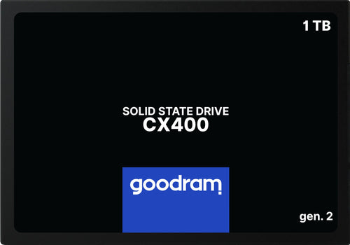 Goodram cx400 gen.2 1,02 tb 2.5\ serial ata iii 3d tlc nand - SSDPR-CX400-01T