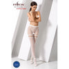PASSION calze intimo sexy lingerie bianco bianche S015 white taglia unica