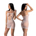 PASSION mini abitino intimo bianco sexy lingerie BS096 white taglia unica