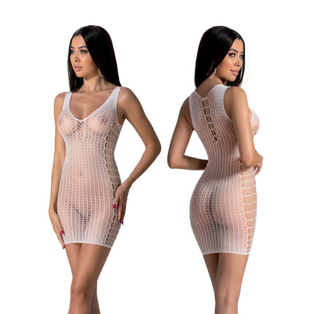 PASSION mini abitino intimo bianco sexy lingerie BS097 white taglia unica