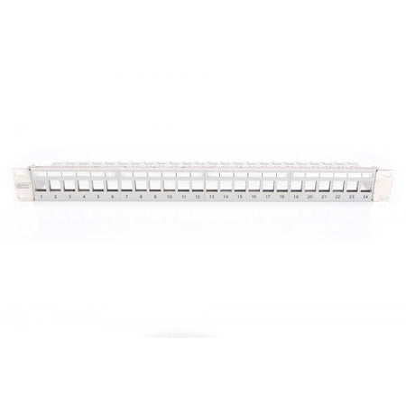 DIGITUS PANNELLO PATCH 19" PER JACK KEYSTONE 1U SCARICO DIGITUS 24 PORTE