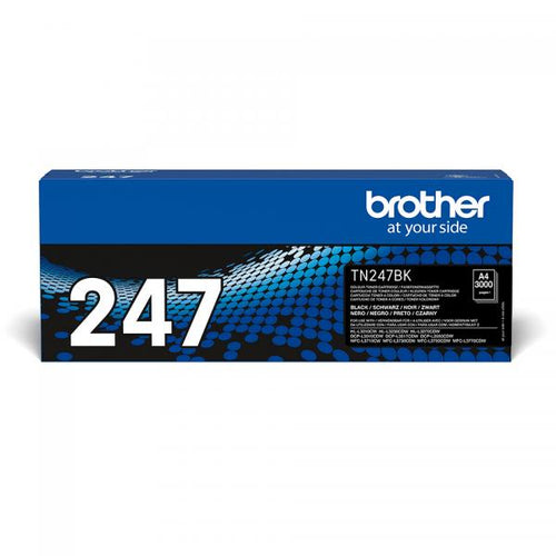 Toner originale Brother TN-247BK per stampanti Brother Lxxx - Stampa fino a 3.000 pag. - Nero