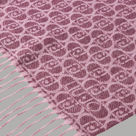 Liu Jo sciarpa rossa con logo monognam 2F5018T0300