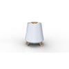 Akbt80 Speaker Bluetooth E Radio Con Luci A Led Colorate Rifiniture In Legno