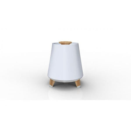 Akbt80 Speaker Bluetooth E Radio Con Luci A Led Colorate Rifiniture In Legno