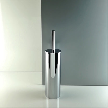 Scopino bagno ottone cromato - scopino bagno