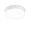 Plafoniera moderna Gea Led CLOE 35 GPL261C lampada soffitto alluminio bianco tonda