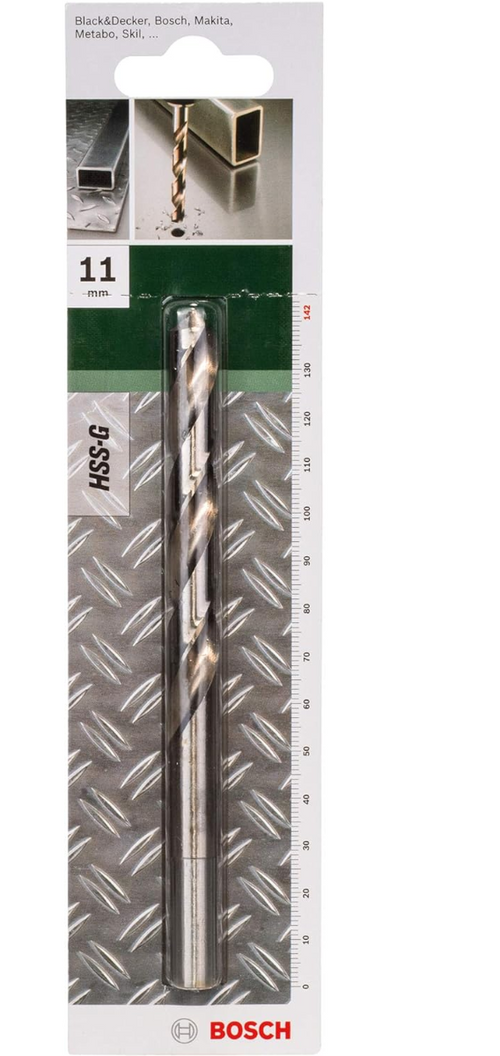 BOSCH - 1 PUNTA PER METALLO HSS-G DIN 338 11MM