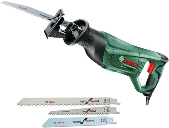 BOSCH SEGA A GATTUCCIO 710W PSA700E + 3 LAME