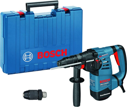 BOSCH PROFESSIONAL - MARTELLO PERFORATORE GBH 3-28 DFR BLU 800W SDS-plus 3,1J     