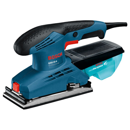BOSCH - LEVIGATRICE ORBITALE 190W GSS23A BLU C/FOGLI CAVO 4 METRI