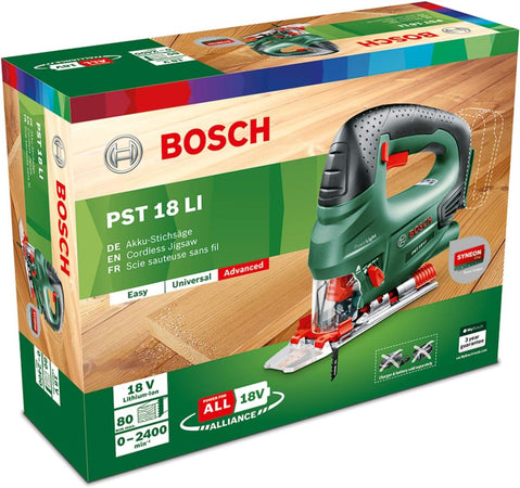BOSCH - SEGHETTO ALTERNATIVO 18V PST18LI SOLO CORPO MACCHINA SENZA BATTERIA