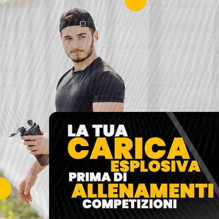 Integratore Pre Workout, Energy Drink Potente Con Creatina Monoidrata, Citrullina, Taurina, Arginina, Beta Alanina E Vitamine - Pre-allenamento Energia E Massa - Senza Caffeina, T-rex Integratori 250g Aroma pesca
