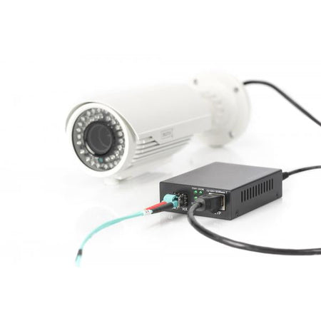 DN-82140 1000Mbit / s Nero convertitore multimediale di rete