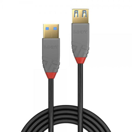 LINDY PROLUNGA USB 3.2 TIPO A, 5 GBIT/S, ANTHRA LINE, 1M