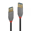 LINDY PROLUNGA USB 3.2 TIPO A, 5 GBIT/S, ANTHRA LINE, 1M