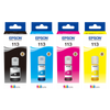 Cartuccia originale ad inchiostro Epson 104 - Flacone di inchiostro originale per stampanti Epson Ecotank - Nero Black