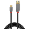 LINDY CAVO ADATTATORE USB 3.1 TIPO C/A ANTHRA LINE, 15CM