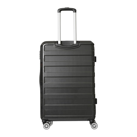 Caterpillar Set 3 pezzi trolley di misura grande, media e piccola CAT Carbon 4 84777 colore Blac