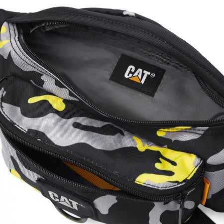 CATERPILLAR CAT Raymond Waist Bag 84062 – AOP Camo Black/Grey/Yellow 634